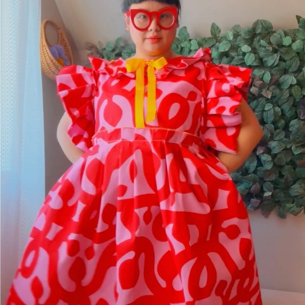 The Rosie Pink Dress (one of a kind!) - Hello Darling Co - Picture 8 of 8